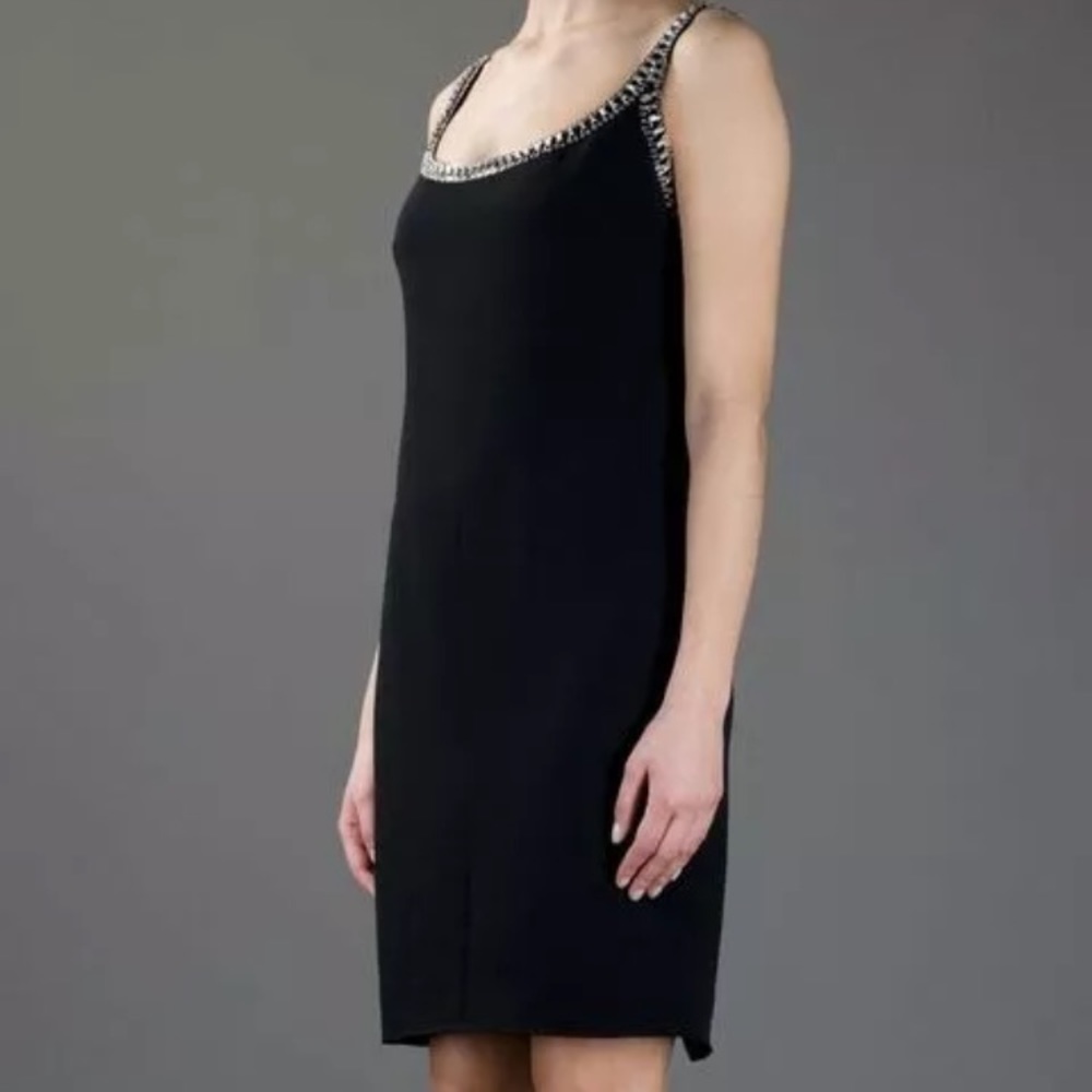 Moschino Couture Womens Black Metal